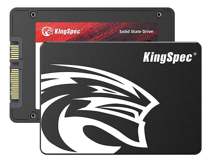 Unidad sólida interna KingSpec P4-480 de 480 GB, negra