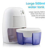 Deshumificador Electrico Absorbente De Humedad 500ml Blanco