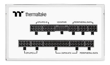 Fuente de poder para PC Thermaltake TOUGHPOWER GF3 Snow 1200 1.2kW blanca