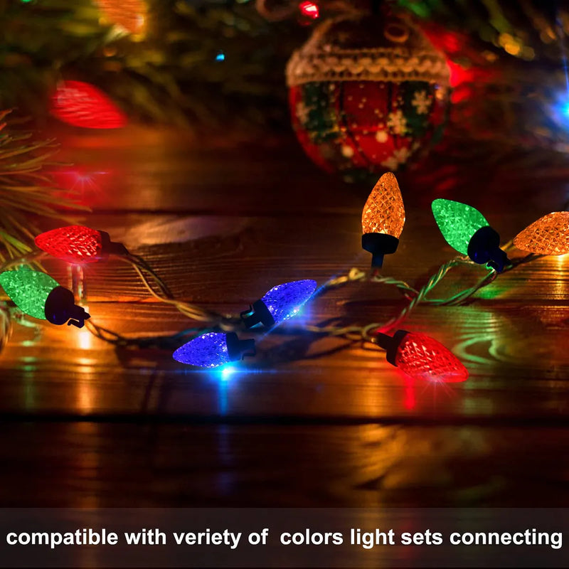 Luces Navidenas Led, 50 Colores, 4 Modos De Iluminacion.