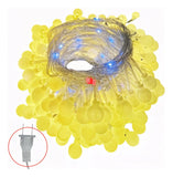 Instalacion Navideña Espiga Bola Correcaminos X300 Led 6mt Amarillo