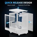 Carcasa Pc Darkflash Micro Atx Con 3 Ventiladores Argb