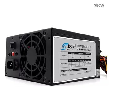 Fuente De Poder Atx 780w Jyr Psu 004 Negro