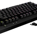 Teclado Logitech G Pro Rgb Switch Gx Clicky Blue Gaming Idioma inglés EE. UU.