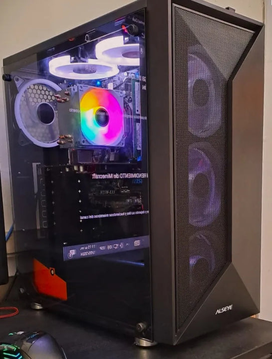 Disipador Cpu Aigo Ice400se Rgb Lga/1151/1155/am3/am4/am5