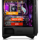 Msi - Mpg Gungnir 110r - Caja Premium Para Juegos De Pc De T Black