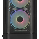 Gabinete Gamer Aerocool Quantum Mesh 3 Ventiladores Argb Negro