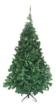 Arbol De Navidad Frondoso De Lujo 210cm - 1000 Ramas Verde