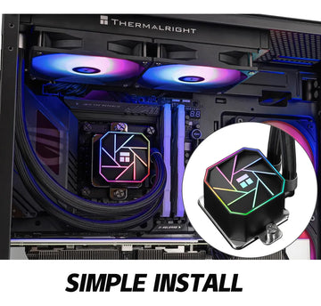 Refrigeración Liquida Thermalrlght Aqua Elite 240 V3 Negro