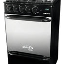 Estufa Abba Majestic AT 203-5 GT TC color vidrio reflectivo con puerta ciega
