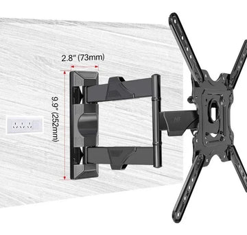 Soporte Para Tv Brazo North Bayou Nb P4 32 A 55 Original Negro