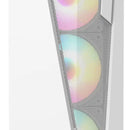 Gabinete Gamer Iceberg Flow D Blanca Argb 4 Ventiladores Blanco