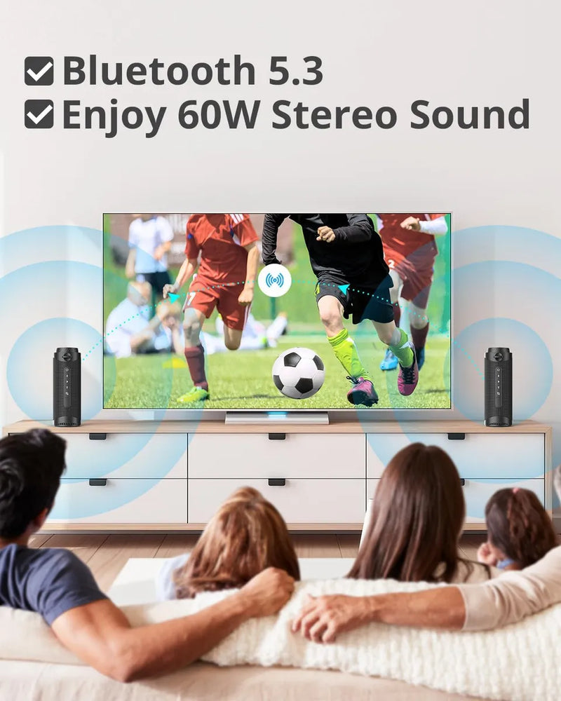 Tronsmart Altavoces Bluetooth Portátiles T7 Con Sonido Envol Color Negro T7