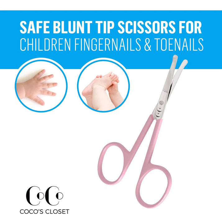 Tijeras Para Bebe Con Puntas Redondeadas Cortaunas De Segu