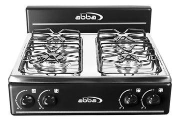 Estufa De Mesa Abba Gas St400-5 N Negro