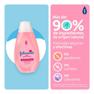 Shampoo Johnson Baby Cabello Oscuro 750 Ml