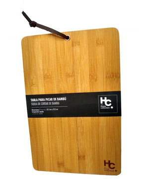 Tabla Profesional Madera Bambú Para Picar Alimentos - Asados Multiuso