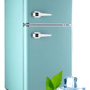 Refrigerador Compacto 3.5 Pies Cúbicos Mini Retro Doble Puer
