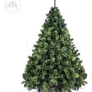 Arbol De Navidad Nevada 2.25m 1349 Puntas Gio Home Pino Navideño Look Natural Base Metalica Artificial Para Decoracion Con Bolas Adornos Extensiones Cintas Bombillos Botas Campanas Luces Estrella Noel