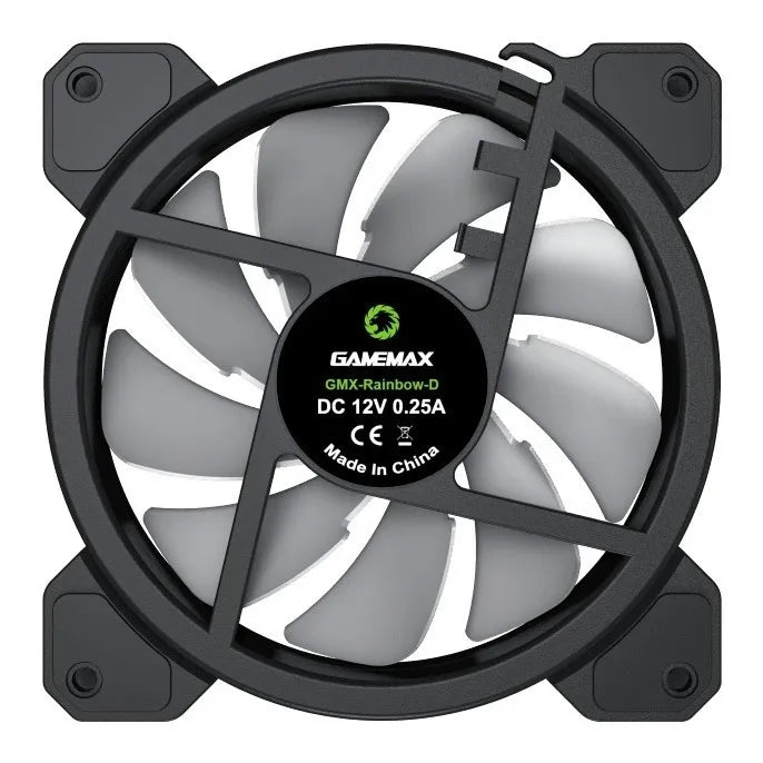 Cooler Gamemax Fn-12rainbow-d 120mm Argb