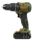 Taladro Percutor 12 Pulgada 20v Brushless 1 Batería Bauker - Verde Musgo - 100
