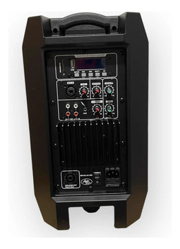 Parlante Activo 8 Pulgadas Audio Sound 6500w Profesional Negro