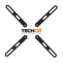 Kit 4 Adaptadores Extensión Vesa Soportes Tv, Techgo Spa-03 Negro