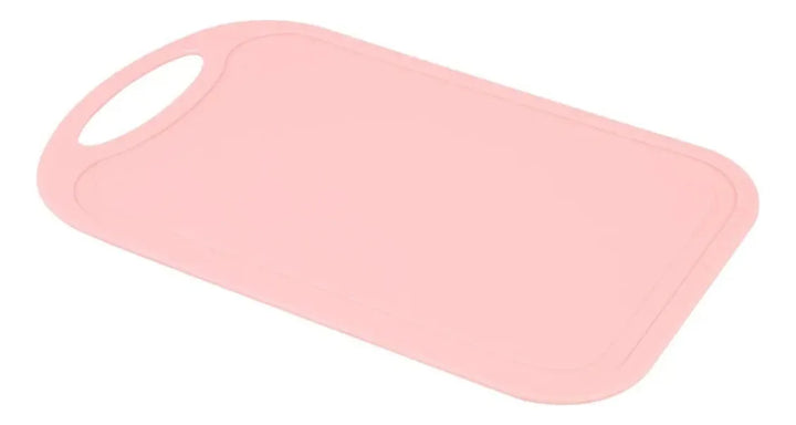 Tabla Para Cortar Verduras / Carne / Ligera Liso Rosa