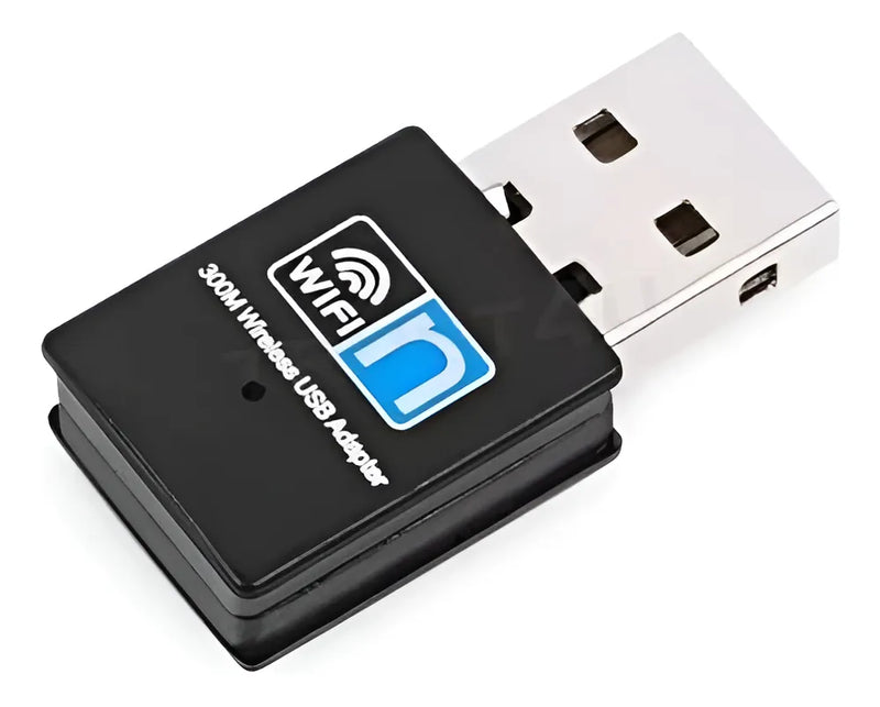Adaptador De Wifi C/ Antena Interna Wireless Usb 2.0 300mbps