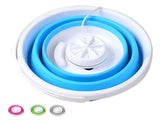 Mini Lavadora Plegable 3 Litros Washing Portátil Azul