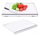 Tabla Corta Alimentos Protector Mesón Cocina Antideslizante Lisa Transparente