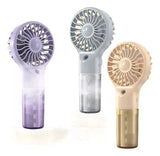 Humidificador Y Ventilador De Mano Lila-blanco-marfil Y Curuba