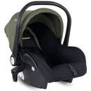 Coche Bebé Moises Travel System Gold Lx Bebesit Color Verde Musgo Chasis Dorado