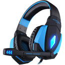 Fone de ouvido over-ear Kotion Each G4000 negro e azul