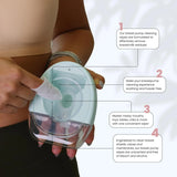 Zomee Toallitas De Limpieza Para Extractor De Leche, Elimina