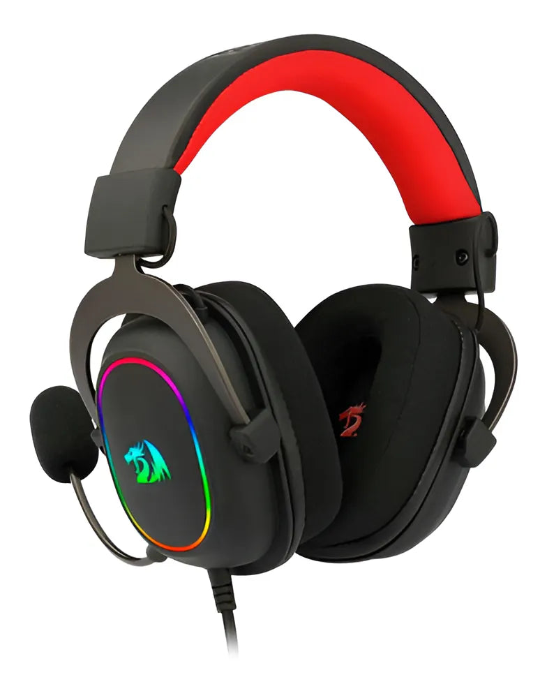 Audifono Gamer Redragon Zeus X H510 Rgb Black Color Negro
