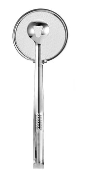 Colador Aceite Freir Escurridor Cocina En Malla Inoxidable Plateado