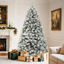 Yitahome Arbol De Navidad Artificial Lleno De Nieve, Pino De