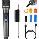 Microfono Gc W1 Dinamico Mano 1 Inalambrico Uhf Con Receptor