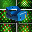 Proyector Laser 20 Figuras Navidad Verde Rojo Secuencias Verde/rojo