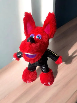 Peluche Aurelio Cheveroni - Rockero 40 Cms Traje Negro Traje Negro - Rock