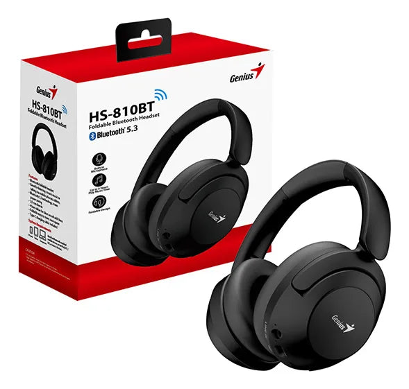 Diadema Hs-810bt,black Negro