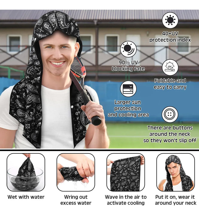 Toalla Refrescante Con Capucha.