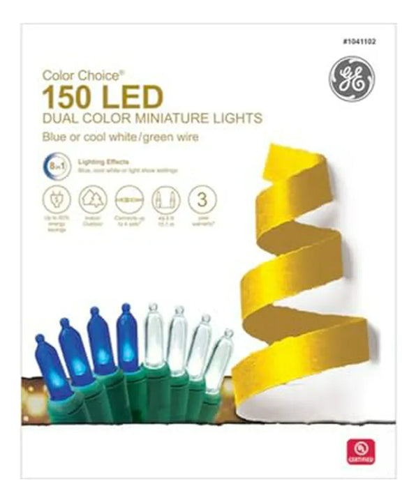 Luces Led Navideñas Color Cambio 150 Cont 49 6ft Ge Energy S