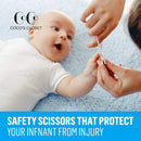 Tijeras Para Bebe Con Puntas Redondeadas Cortaunas De Segu