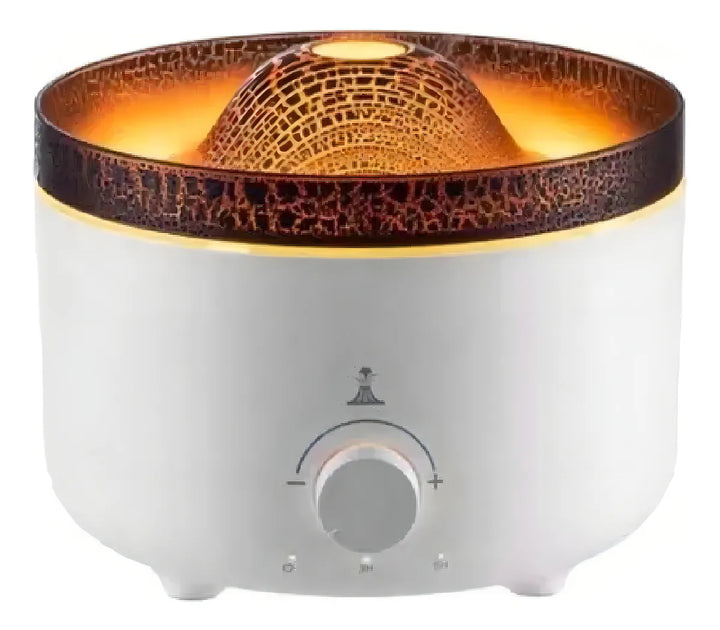 Humidificador Genérica Volcan Humidificador volcán con voltaje de blanco