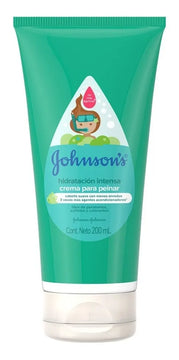 Crema Para Peinar Johnson's Hidratación Intensa envase 200ml