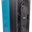 Parlante Portátil Cabina Bocina Fm Usb Micrófono Altavoz Negro