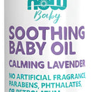 Now Baby, Aceite Calmante Para Bebé, Lavanda Calmante, Sin.