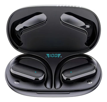 Auricular in-ear gamer inalámbrico A520 negro con luz LED